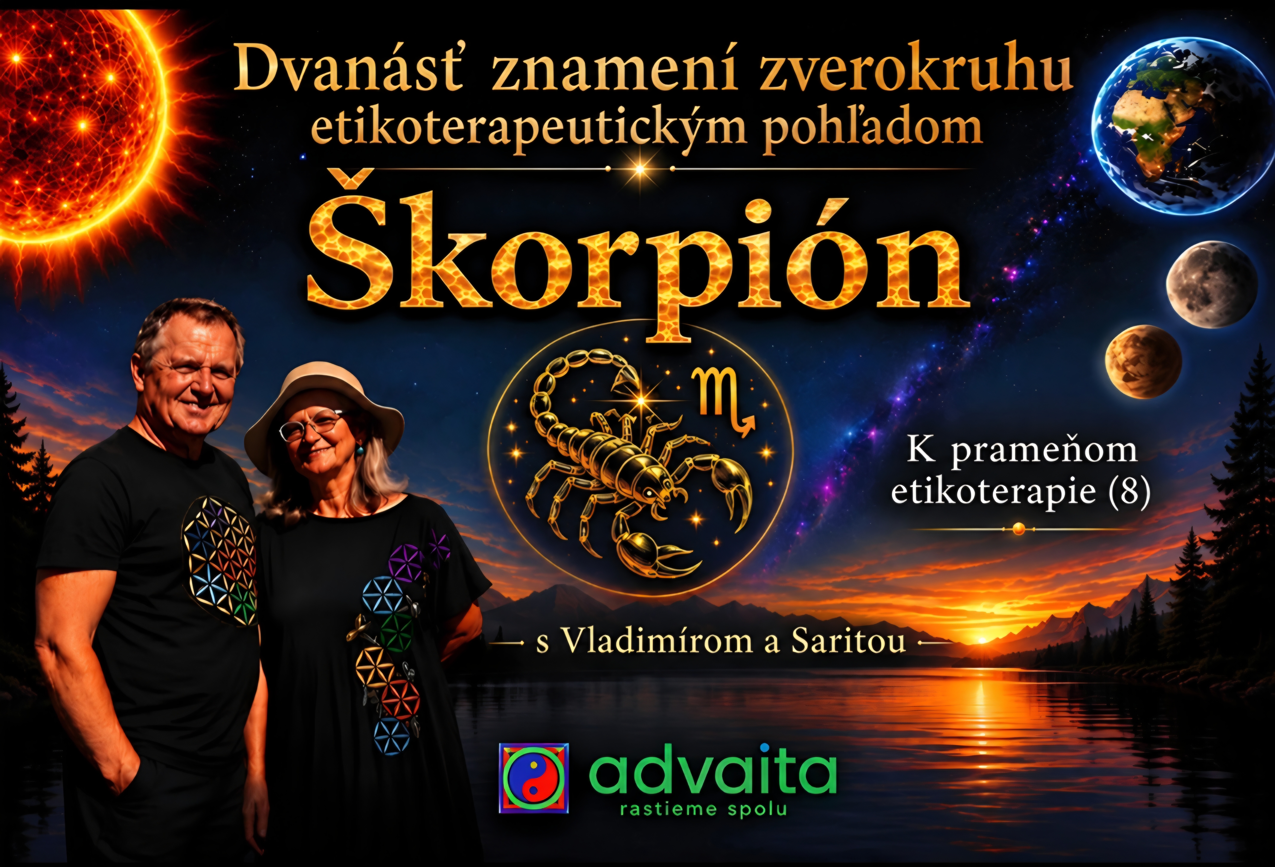 ŠKORPIÓN  - 12. znamení horoskopu etikoterapeutickým pohľadom (08.) - K prameňom etikoterapie