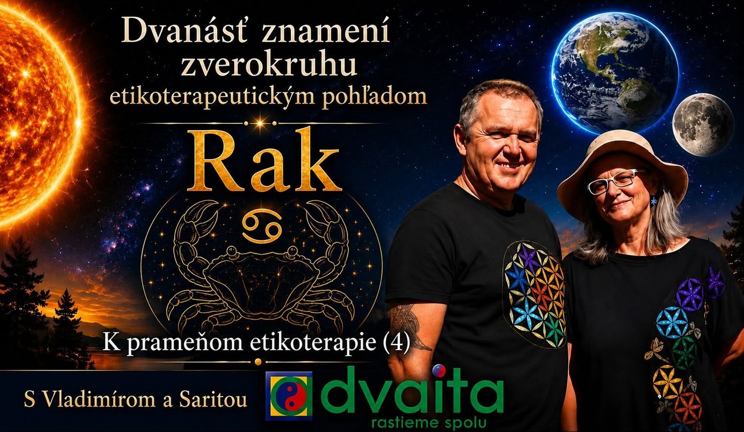 RAK - 12. znamení horoskopu etikoterapeutickým pohľadom (04.) - K prameňom etikoterapie 